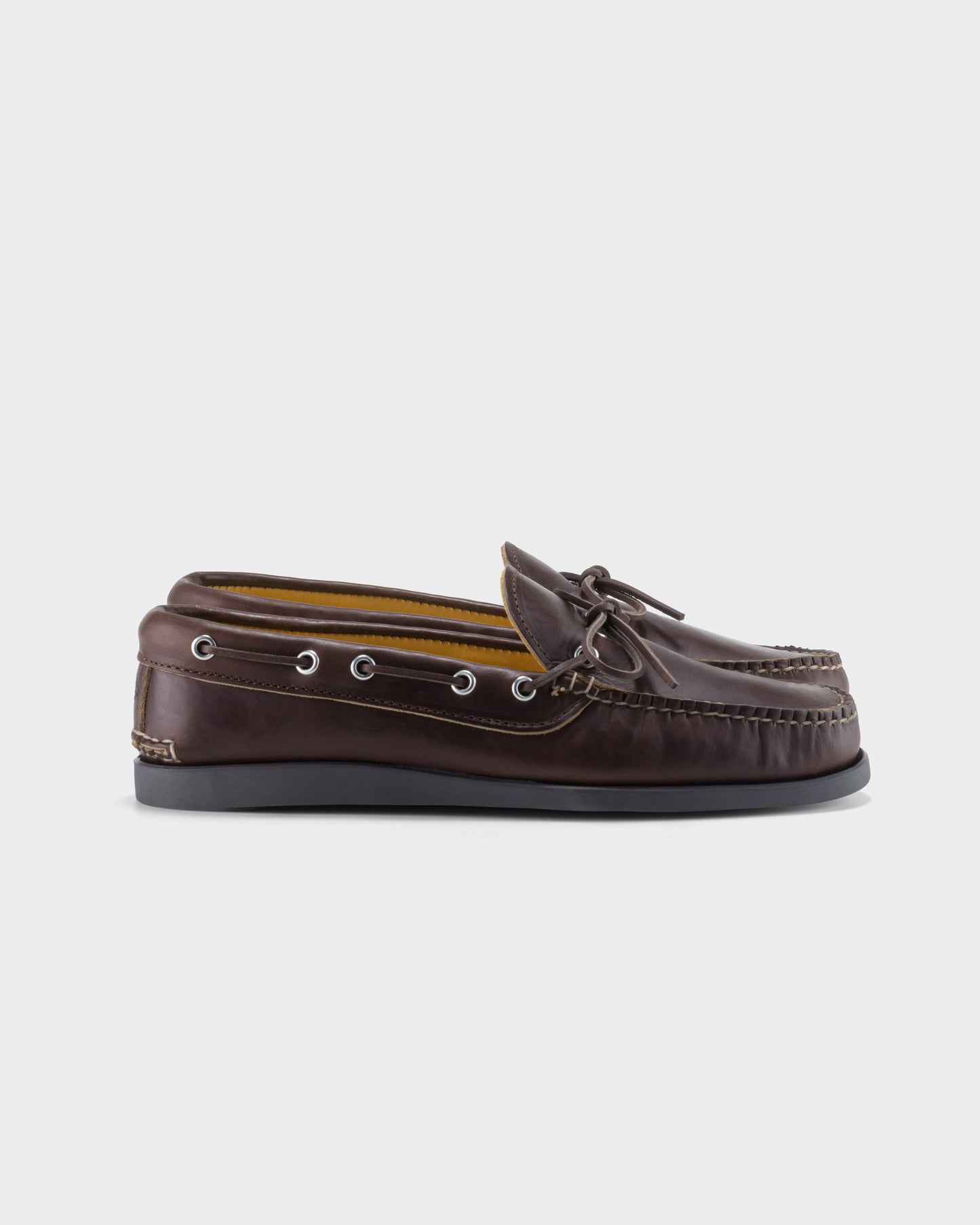 Horween Chromexcel Canoe Shoes : Brown