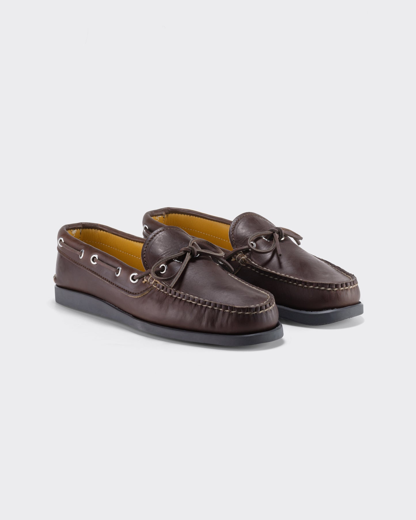Horween Chromexcel Canoe Shoes : Brown