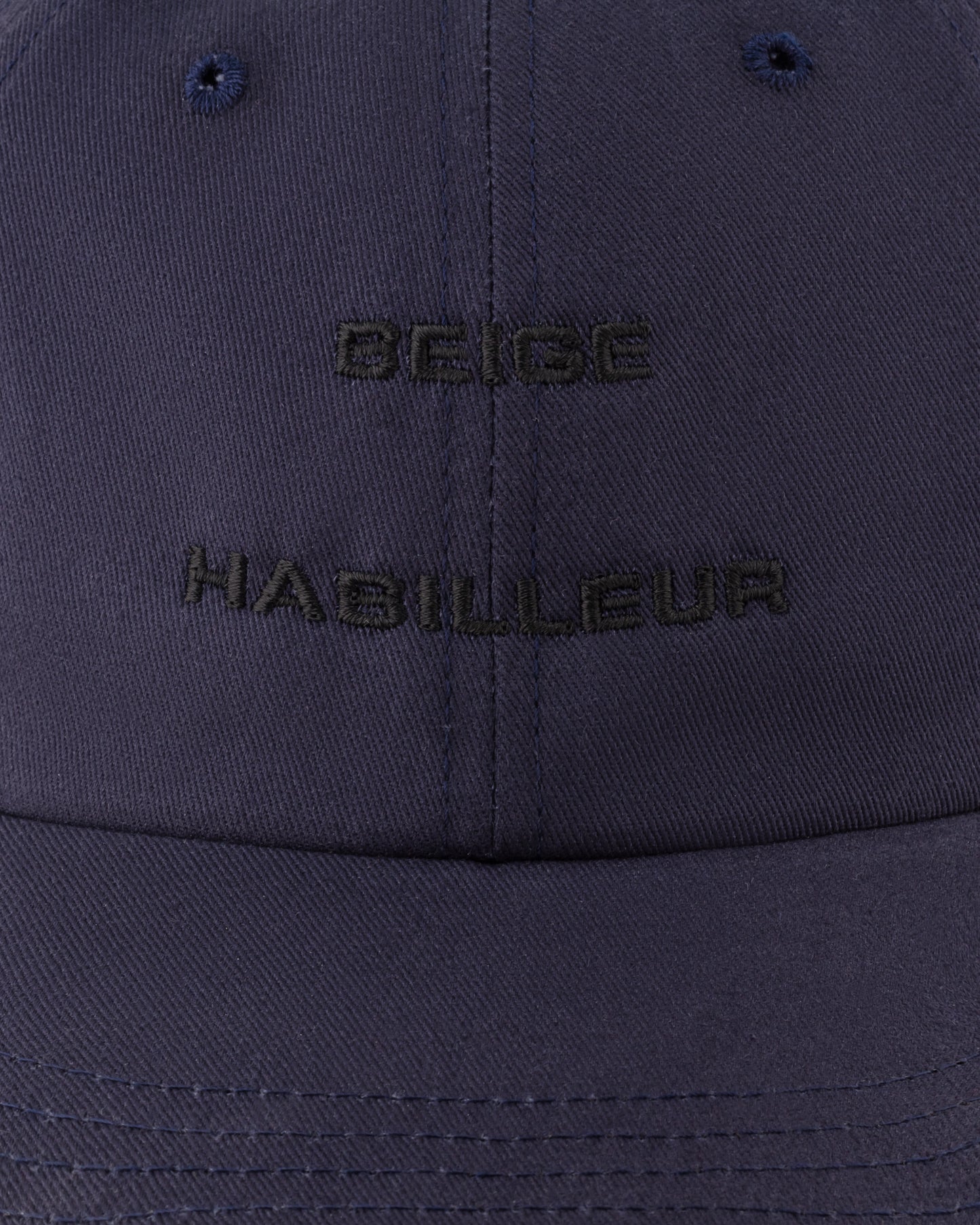 Casquette Baseball : Marine/Noir
