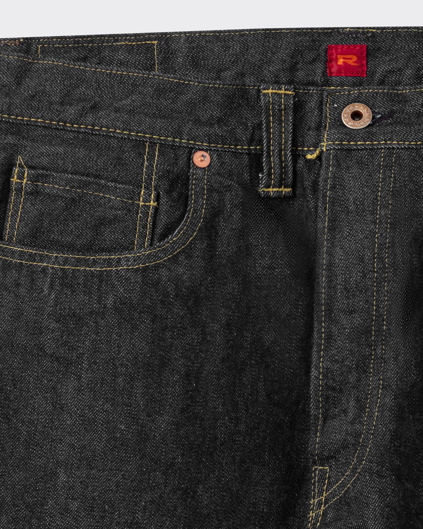 Jeans 714 One Wash : "Ghost Black" Denim