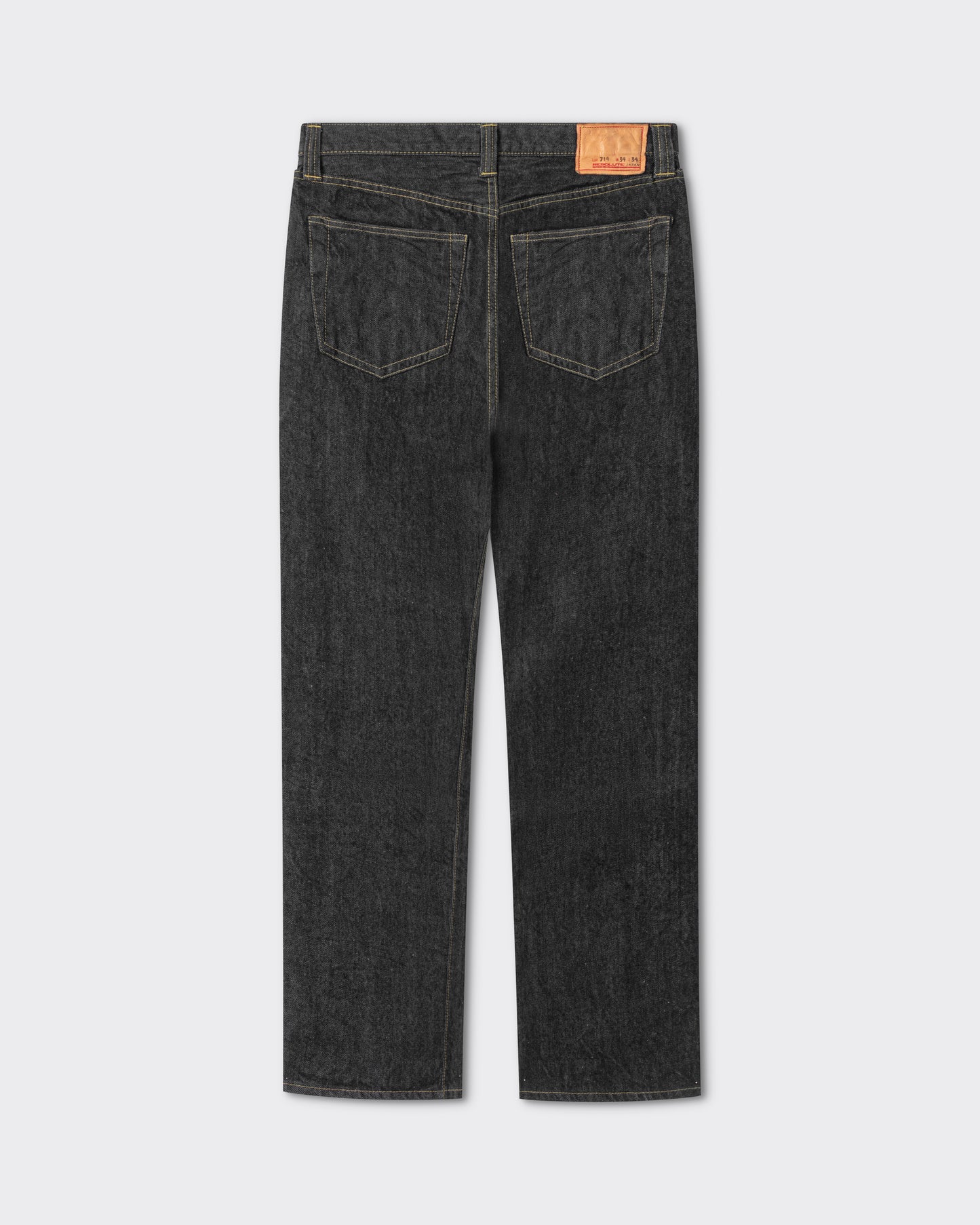Jeans 714 One Wash : "Ghost Black" Denim