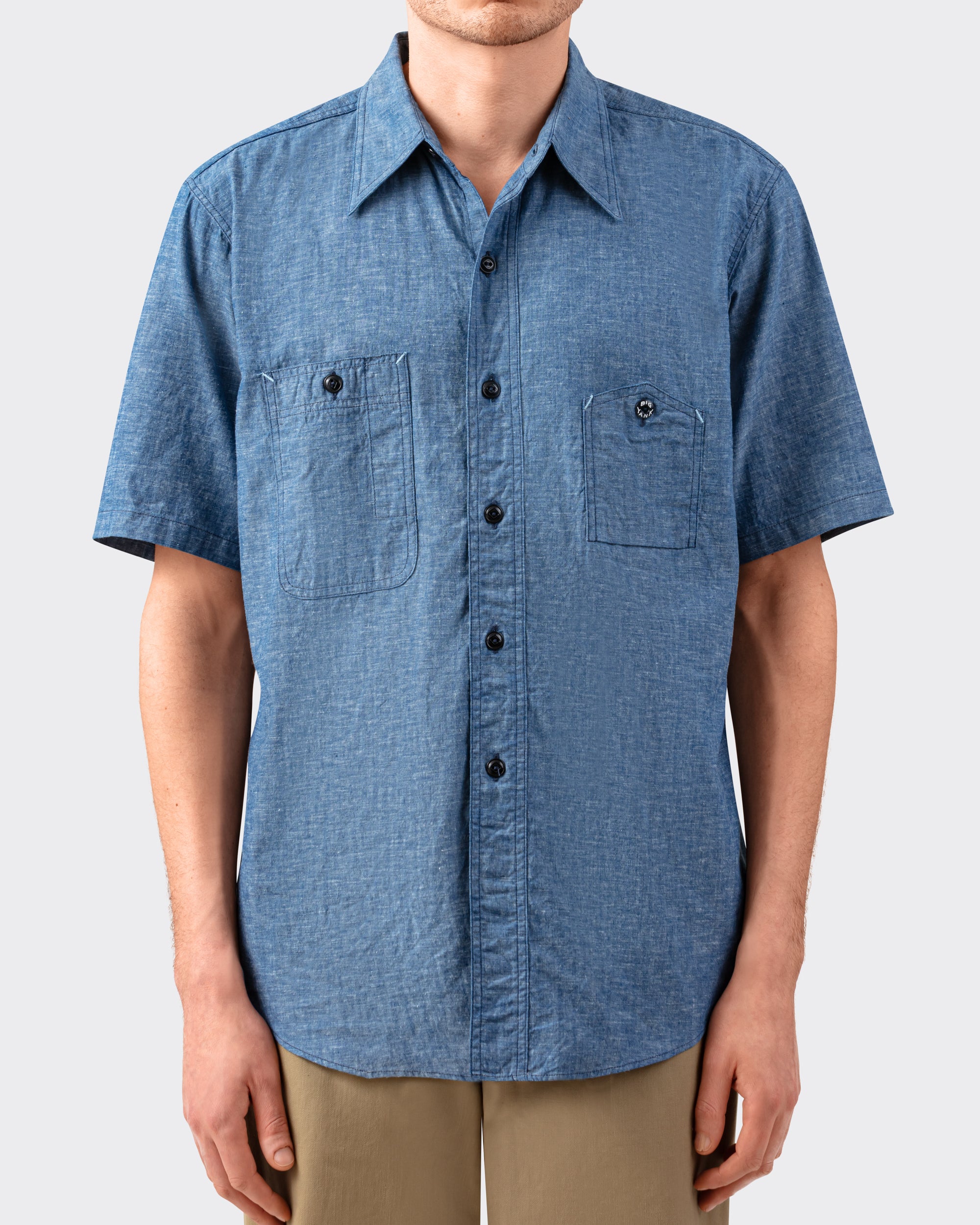 Big Yank 1942 Chambray Shirt — Made in Japan – Beige Habilleur