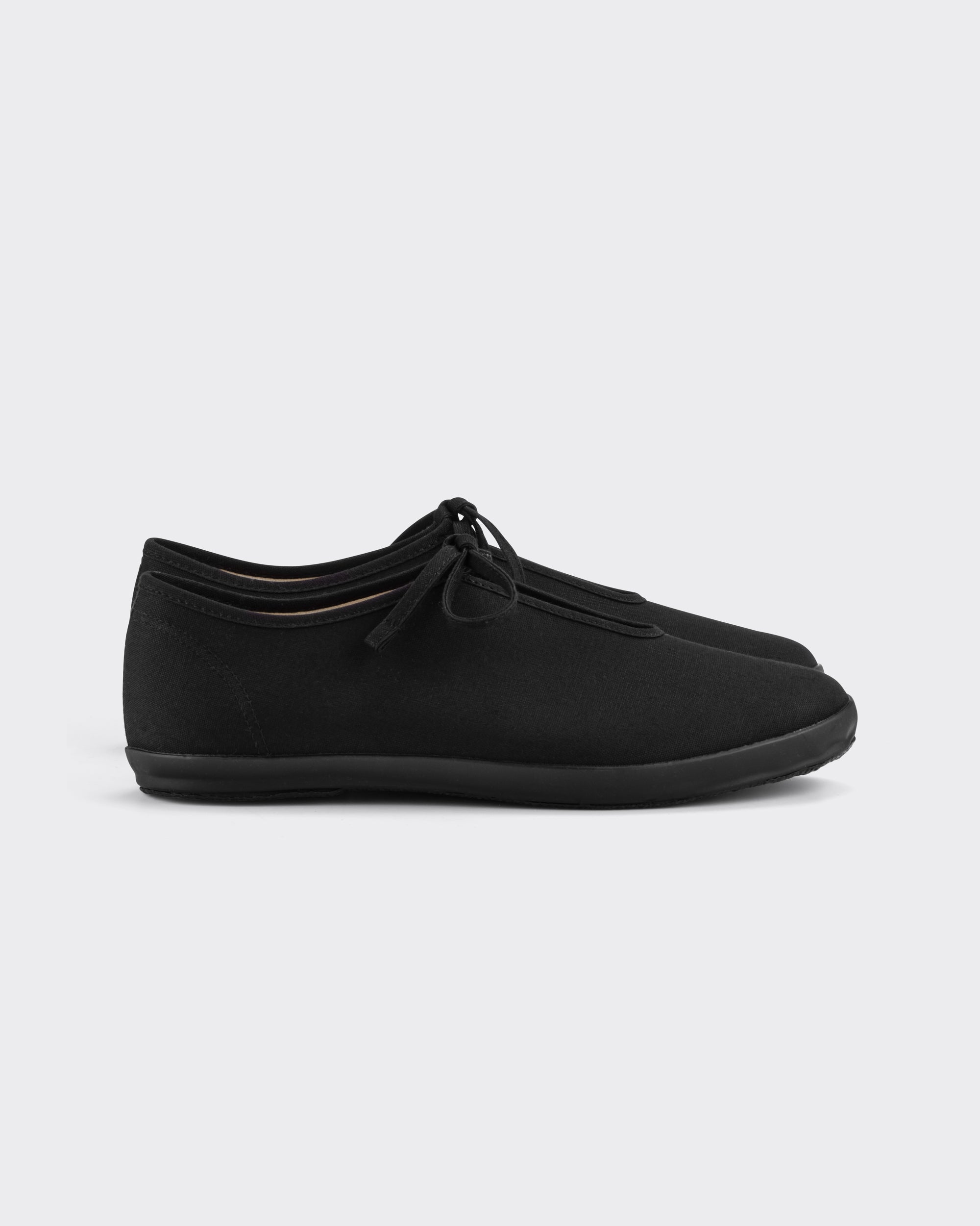 Women Lite Prim in Canvas : Black – Beige Habilleur