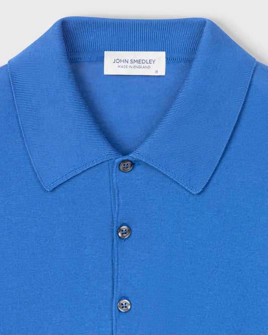 Polo Manches Courtes Coton : Bleu Roi