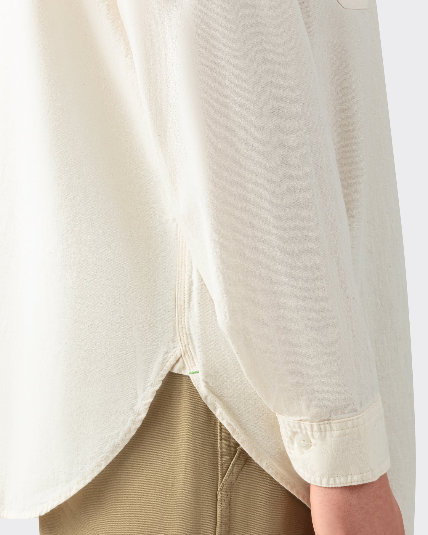 1935 Chambray Shirt : Natural