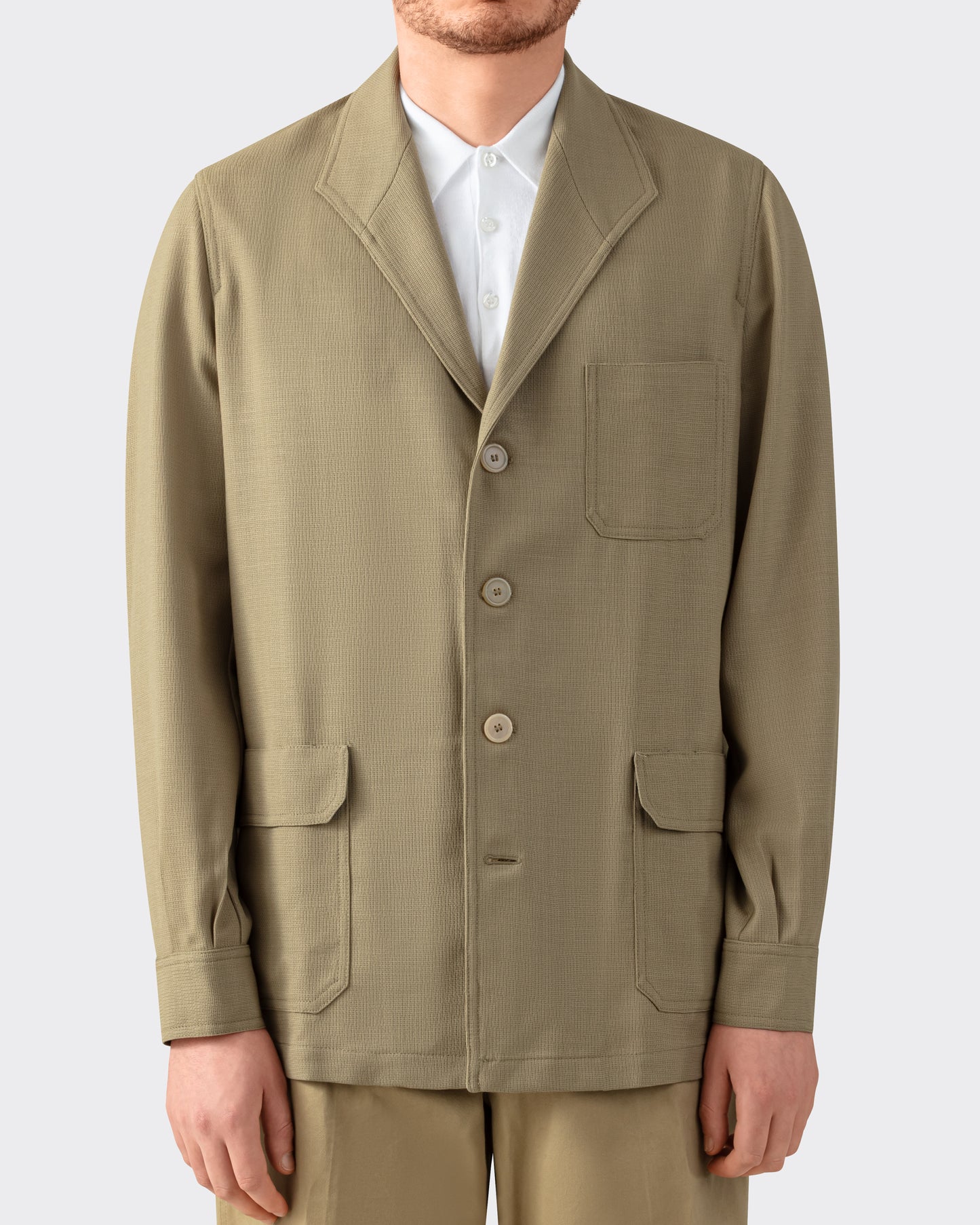 Fresco Teba Jacket : Khaki