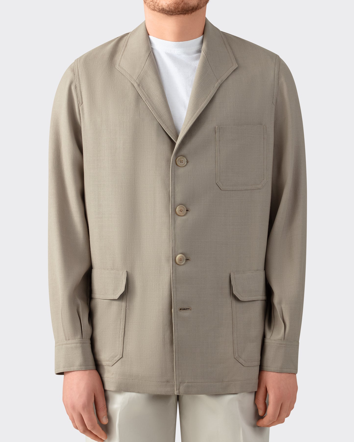 Fresco Teba Jacket : Greige