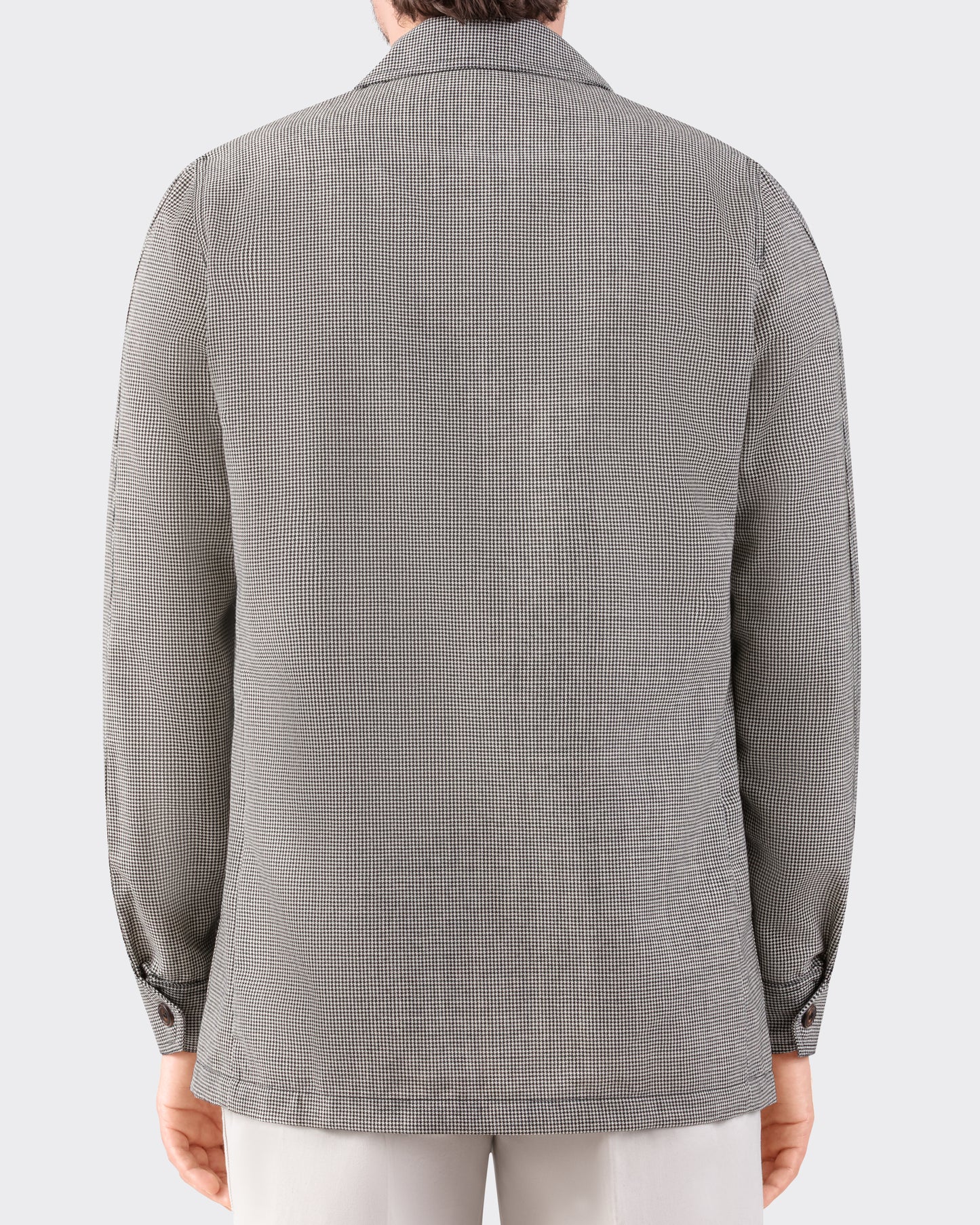 Puppytooth Fresco Teba Jacket : Greige/Black