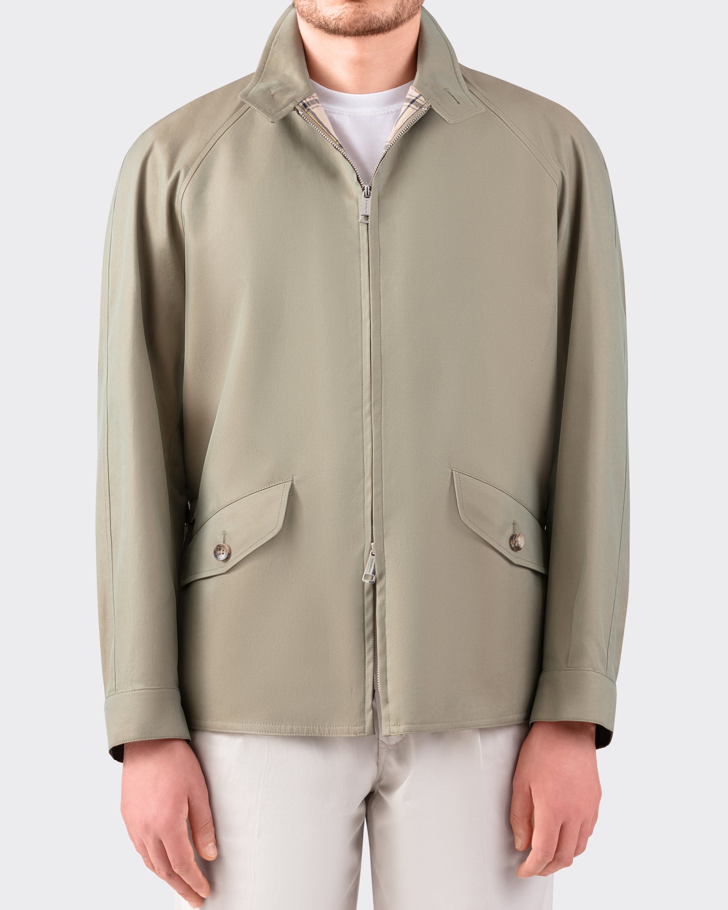 Cotton Golfer Jacket : Sage