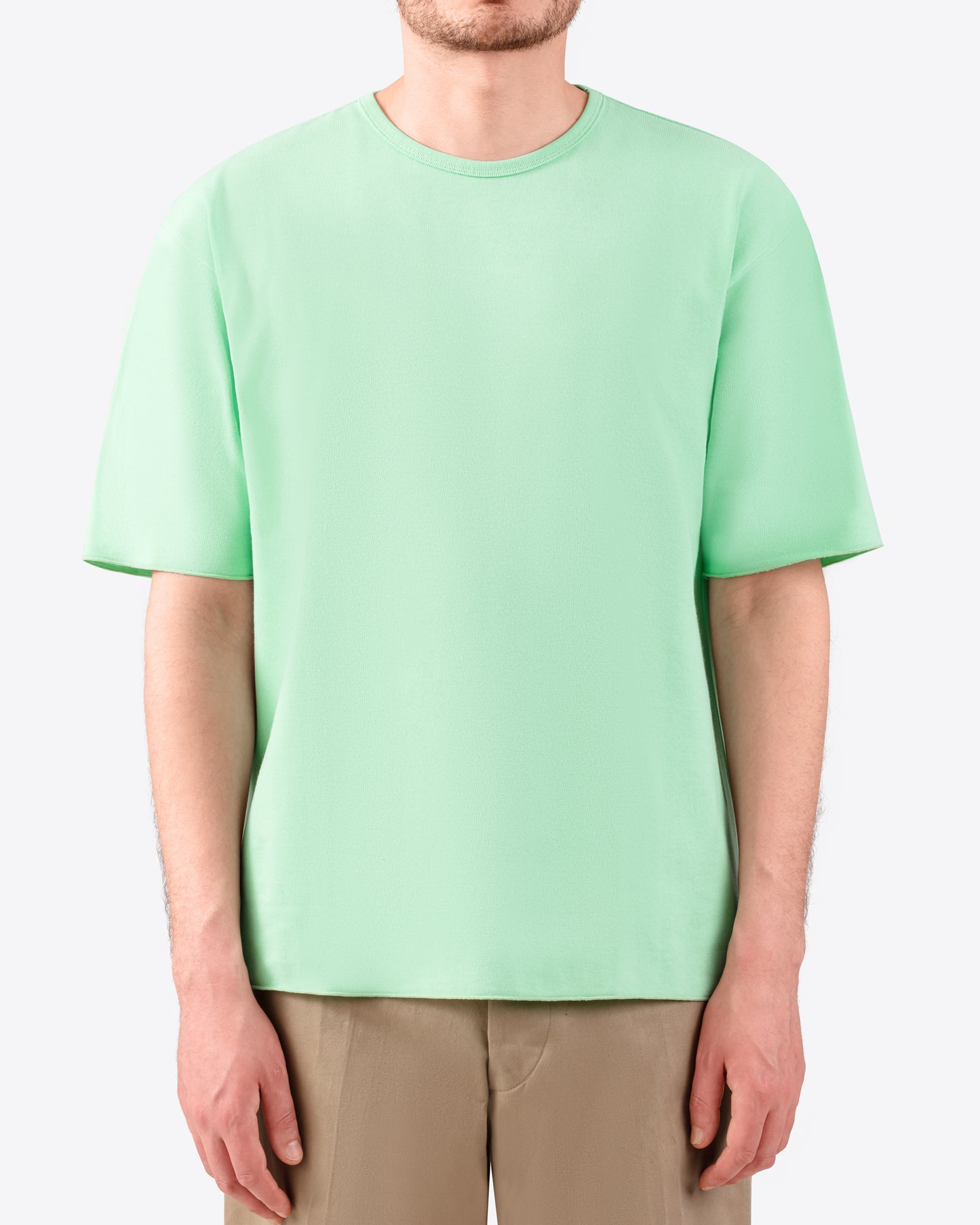 T-shirt “Pontus” Maille Rachel : Vert Citron