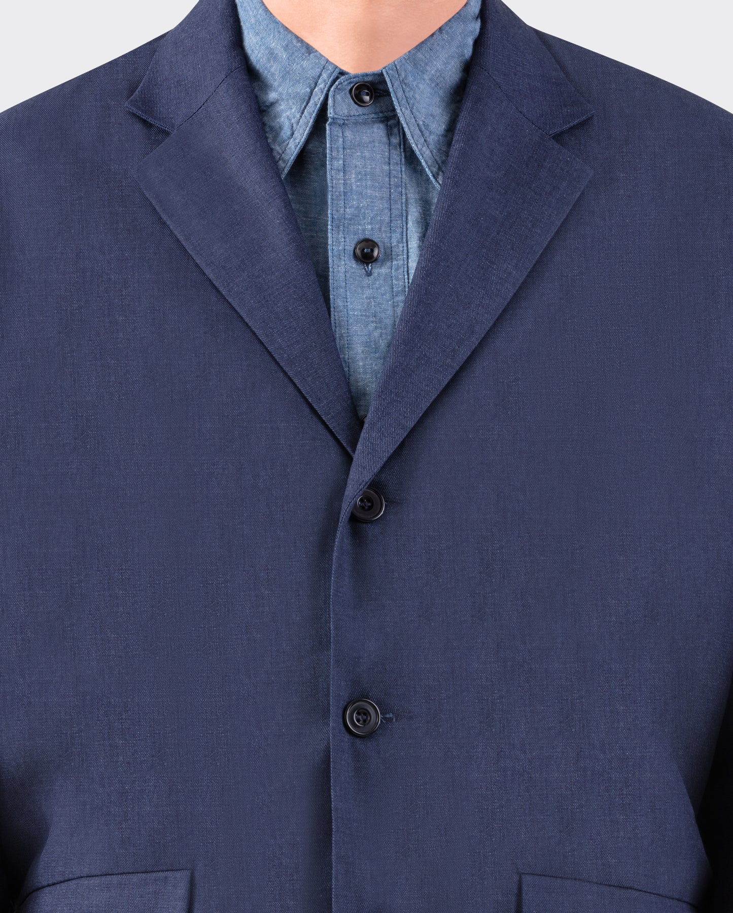 "Sport" Cotton Denim Jacket : Indigo