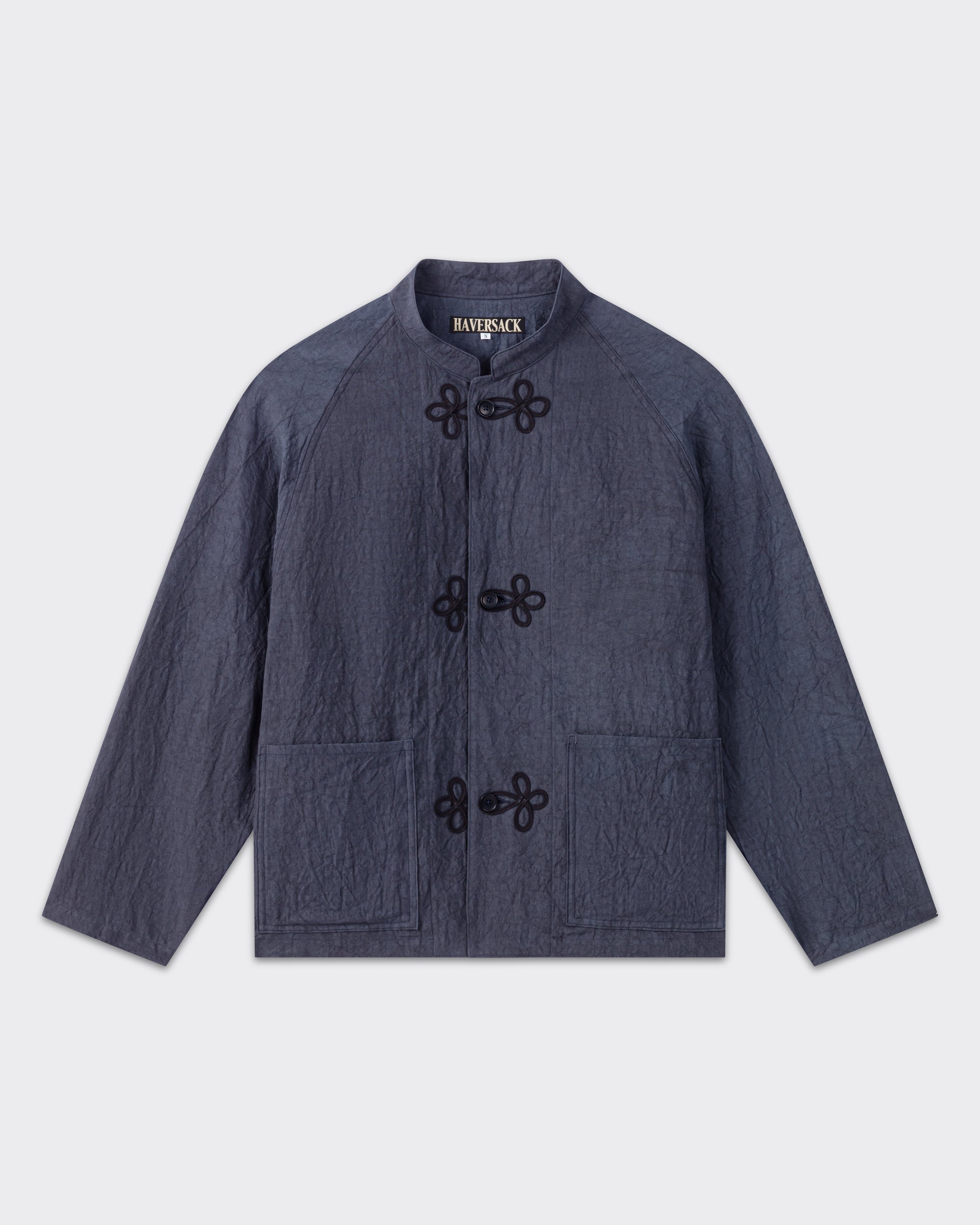 ジャケット・アウター HAVERSACK cotton/linen China jacket L