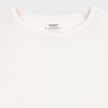 Merino Raglan T-shirt : Écru