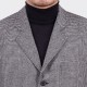 Houndstooth Wool & Cashmere Sofá Jacket : Black/White