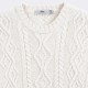 Aran Merino Crewneck : Écru 