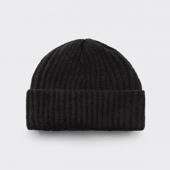 Merino Wool Hat : Black