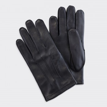 Lambskin Gloves : Black