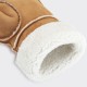 Gants Shearling  : Camel