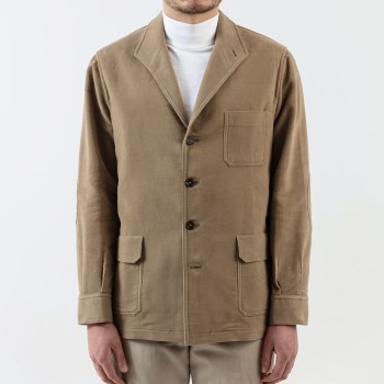 Moleskin Teba Jacket : Beige
