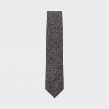 Cravate Cachemire : Gris 