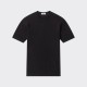 T-shirt Coton Texturé : Noir