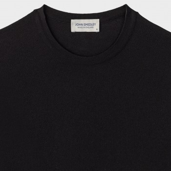 T-shirt Cotton Polo Shirt : Black