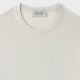 T-shirt Coton Texturé : Gris Perle 