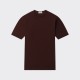 T-shirt Cotton Polo Shirt : Coffee  