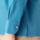 Chemise Popover : Bleu Irisé