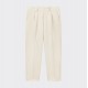 Pantalon à Pinces en Coton : Écru