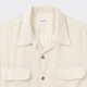 Chemise Camp Collar : Écru