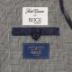 Teba Jacket Prince de Galles en Fresco : Gris