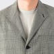 Teba Jacket Prince de Galles en Fresco : Gris