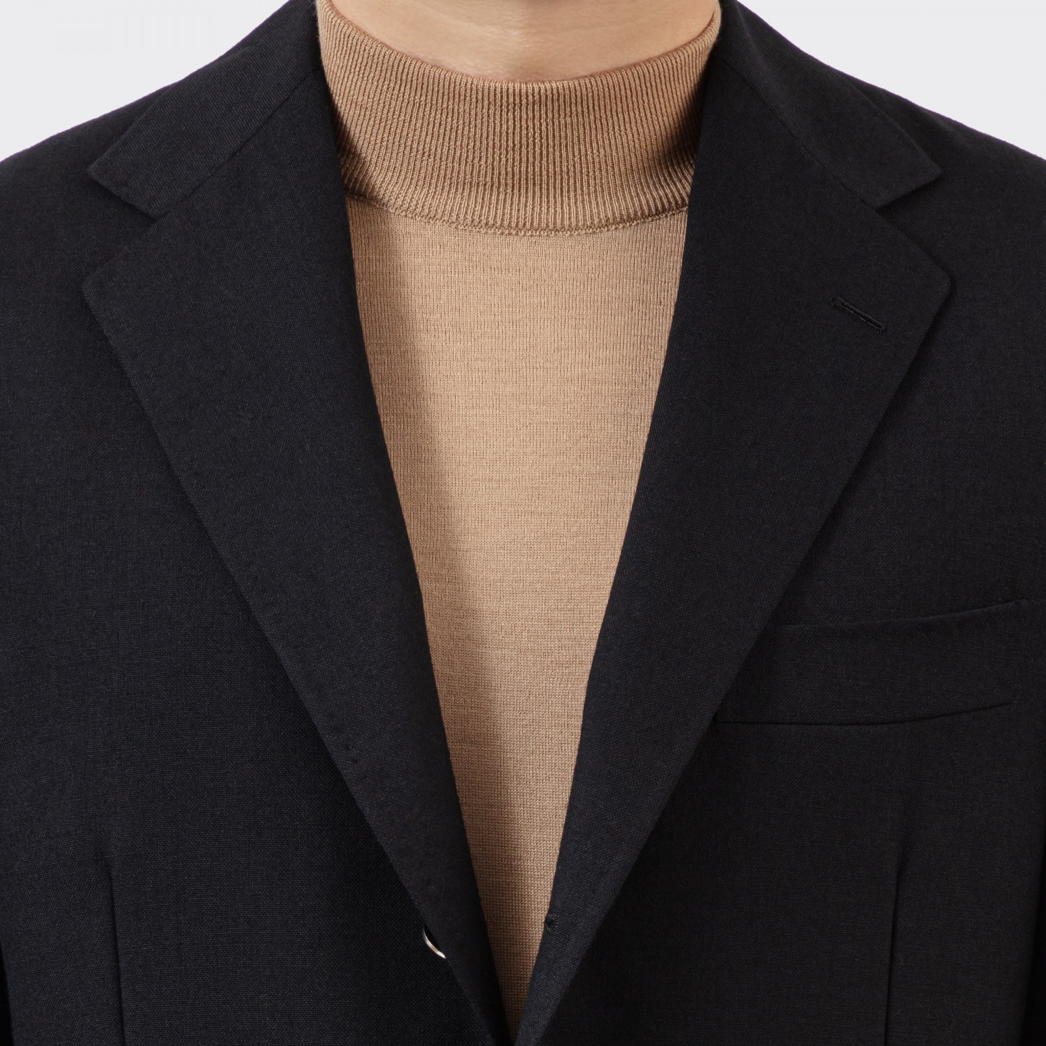 Ring Jacket Tan Brushed Blazer