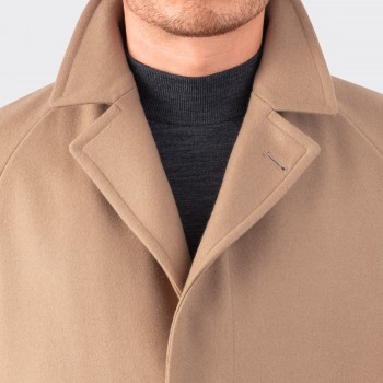 "Corb" Wool & Cashmere Coat : Camel 