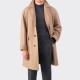 Pardessus "CORB" Laine et Cachemire : Camel 
