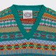 Crazy Fair Isle : Turquoise