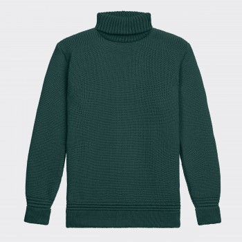 Submariner Roll Neck : Nordsee Green
