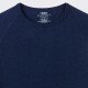 T-shirt Raglan en Laine Mérinos : Bleu Marine