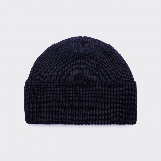 The Merino Expedition Hat : Navy