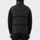 Doudoune Sans Manches « Christy » Col Shearling : Noir