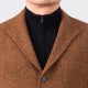 Teba Jacket Harris Tweed : Safran