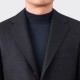 Veste Laine Prince de Galles : Marine/Vert Foncé  