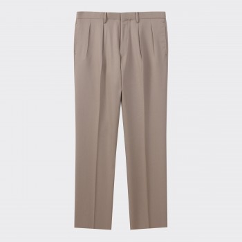 Pantalon à Pinces Cavalry Twill : Greige