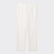 Pleated Cavalry Twill Trousers : White