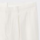 Pleated Cavalry Twill Trousers : White