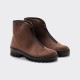 Zip Trainer Boots : Brown