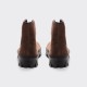 Zip Trainer Boots : Brown