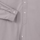 Band Collar Overshirt : Pearl Grey 