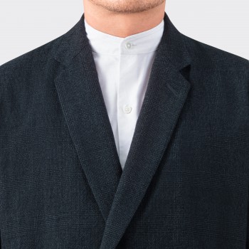 Smock Jacket : Black/Grey  